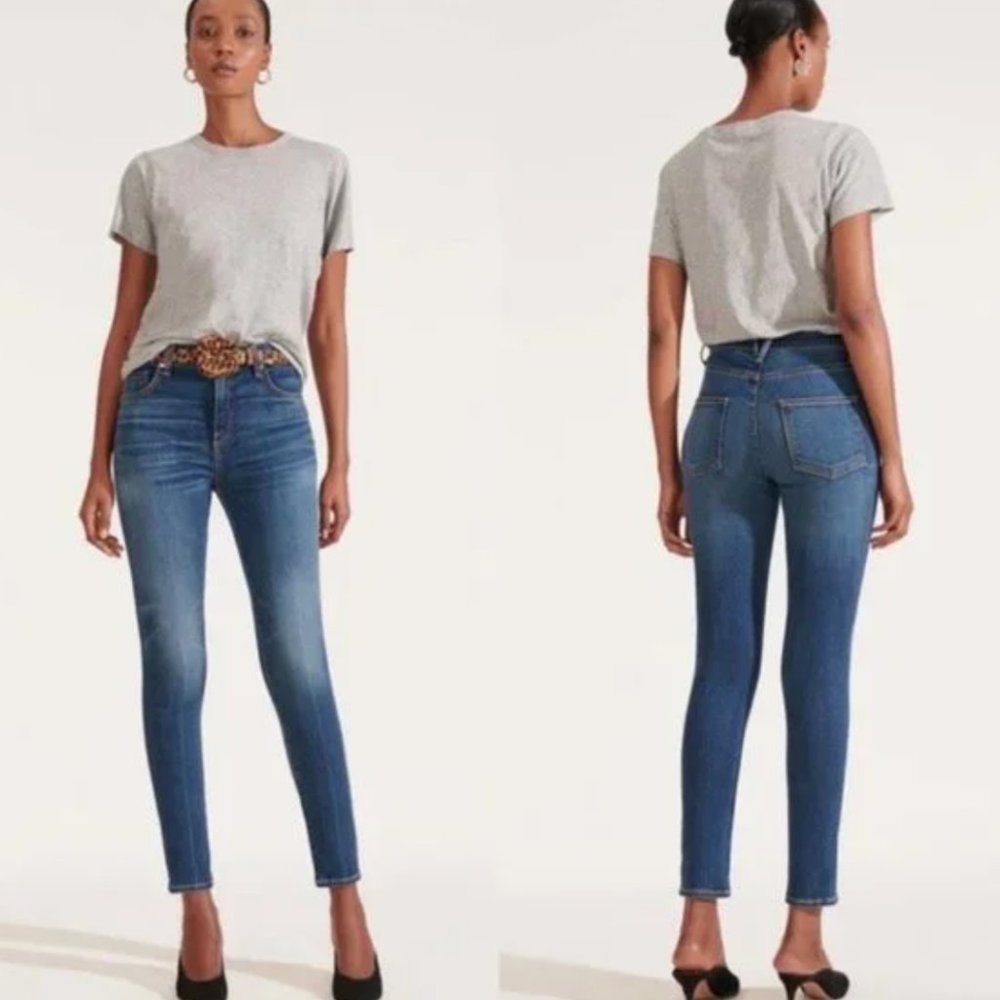 Veronica Beard Kate Skinny High Rise Jeans Sz 27